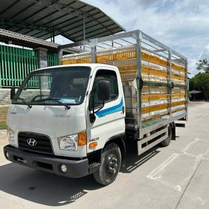 Xe Hyundai W750 3T5 Chở Gia Cầm I 162 Lồng